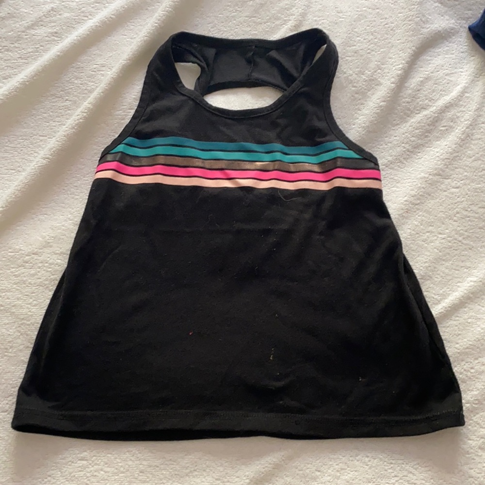 Little girls old navy active tank size small 6/7